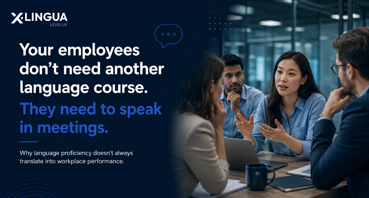 Your Employees Don't Need Another Language Course. They Need to Speak in Meetings